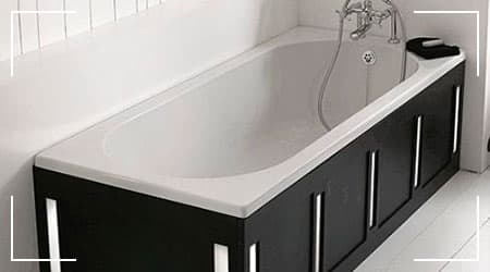 Steel bathtub